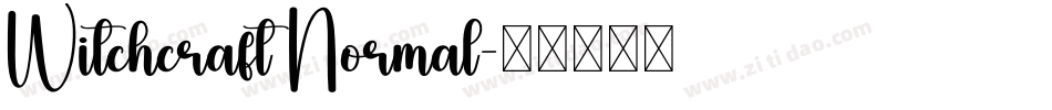 Witchcraft Normal字体转换